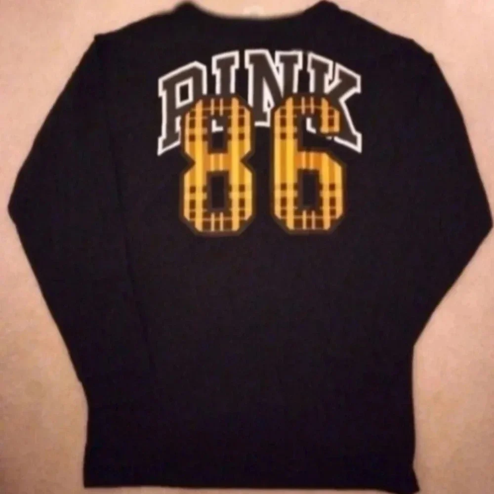 VS PINK "86' shirt-oversized small *NEW* - Picture 2 of 6